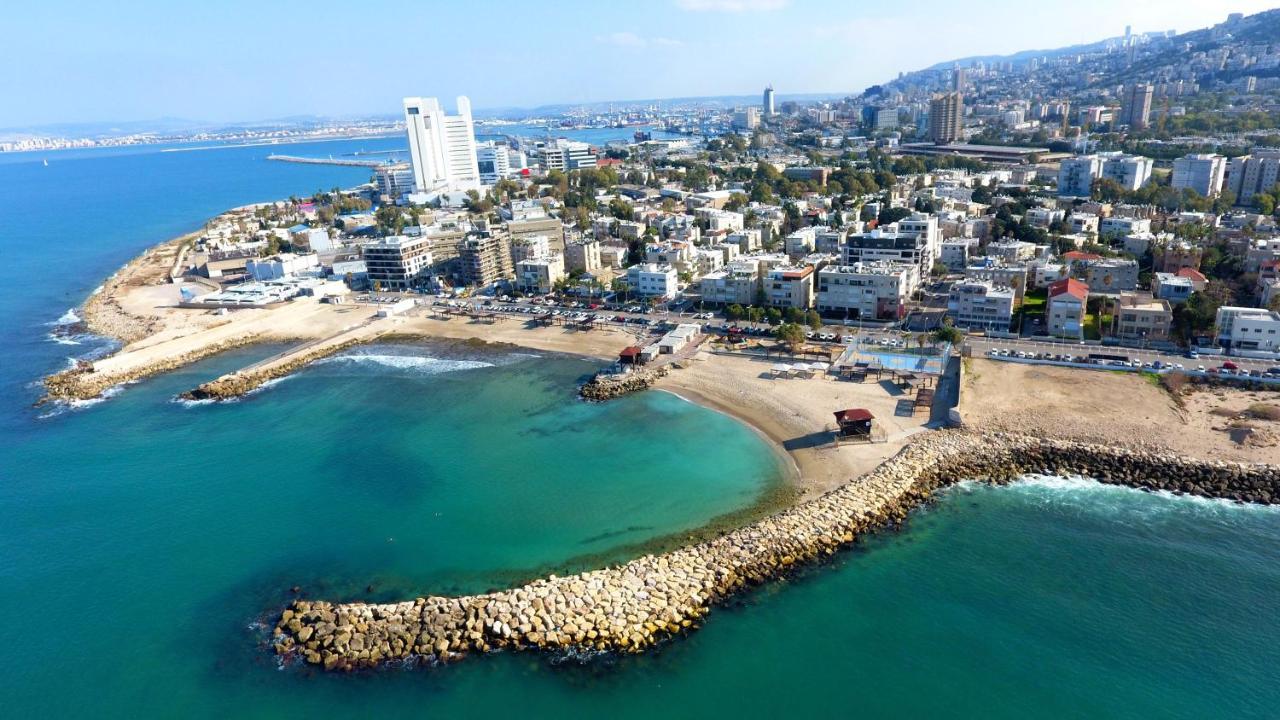 דירות חיפה יחידות אירוח נוף המפרץ מראה חיצוני תמונה