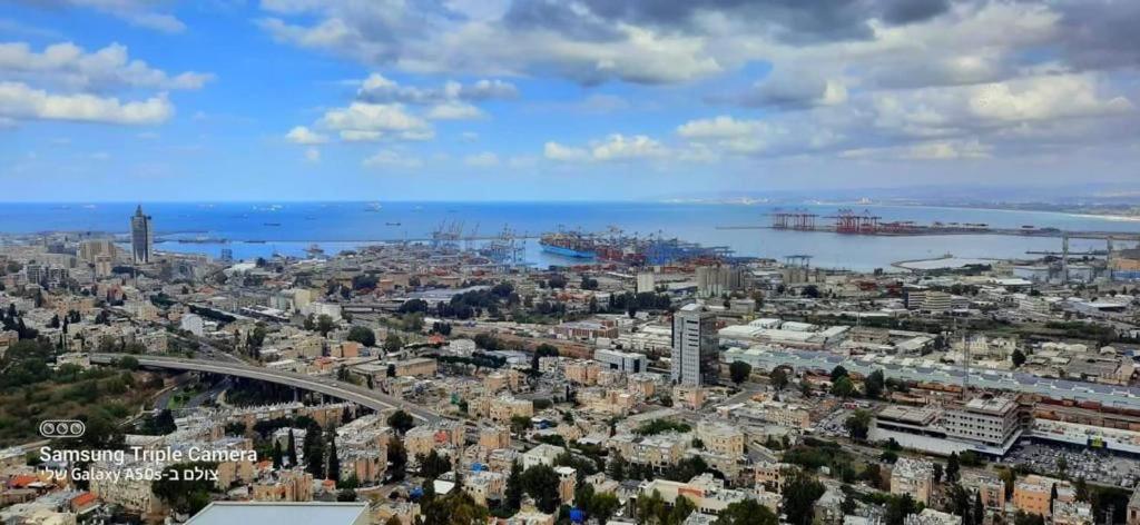 דירות חיפה יחידות אירוח נוף המפרץ מראה חיצוני תמונה